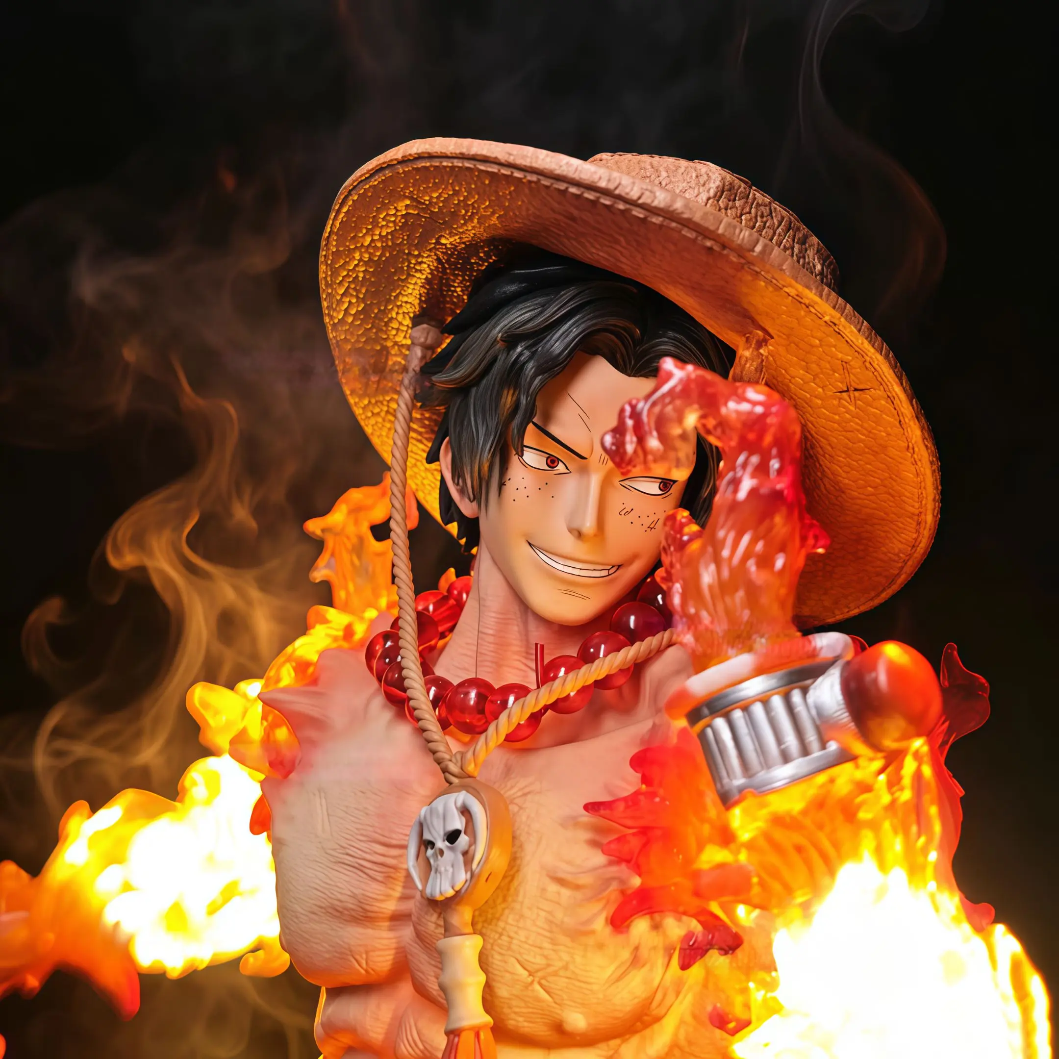 这个半身艾斯真得夯爆了！