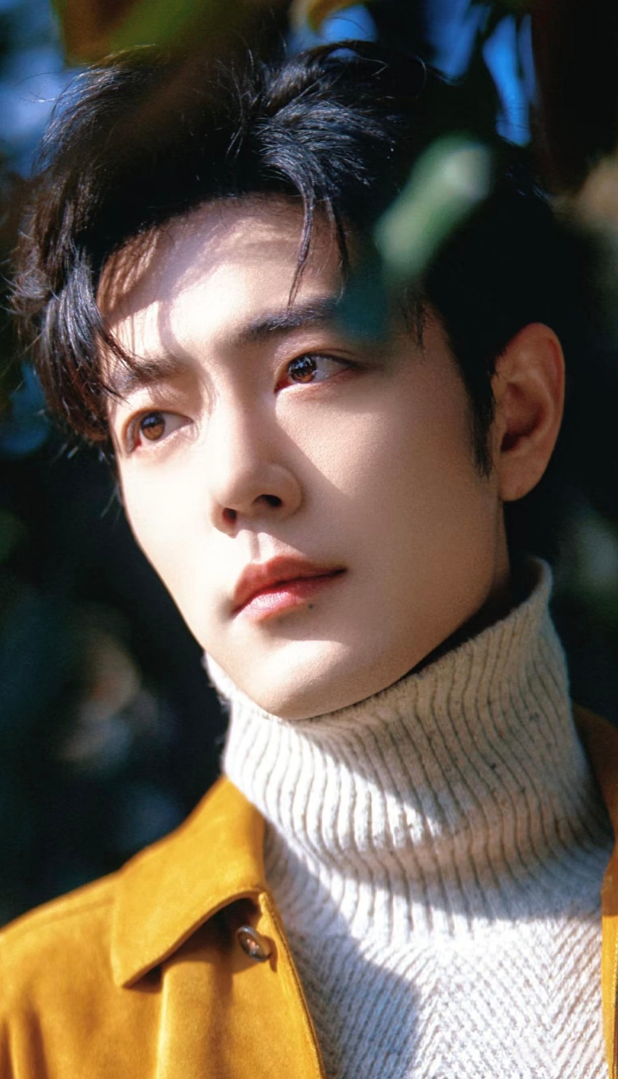 瞳孔颜色真漂亮