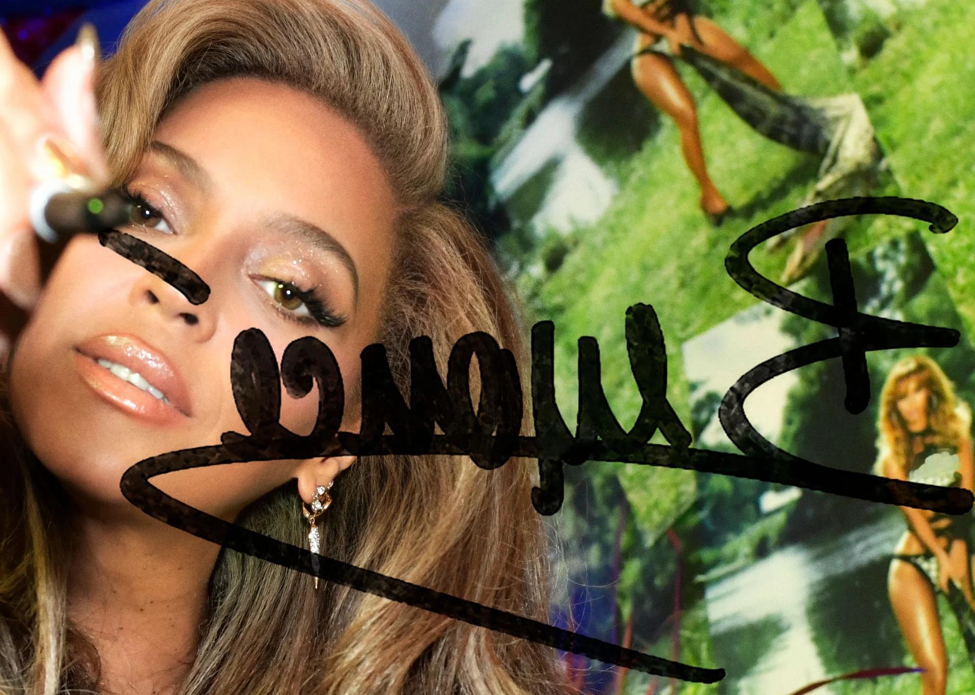 美神妈咪娘亲女帝Beyoncé 45岁庆生写真 