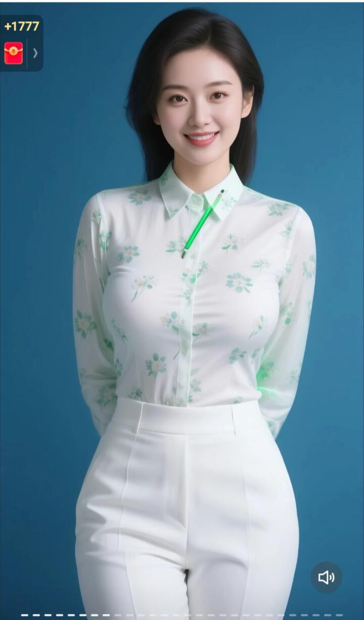 清新校园风穿搭，白色衬衫+高腰裤，元气满满！💚💚