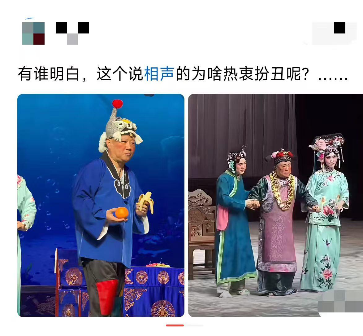 可能是被相声耽误的演员。