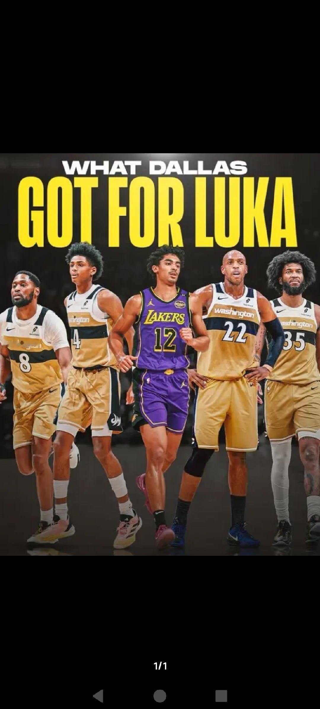 独行侠奇才交易东契奇最后就换来了这些人外加3个质量不咋地的首轮 和3个次轮签，之