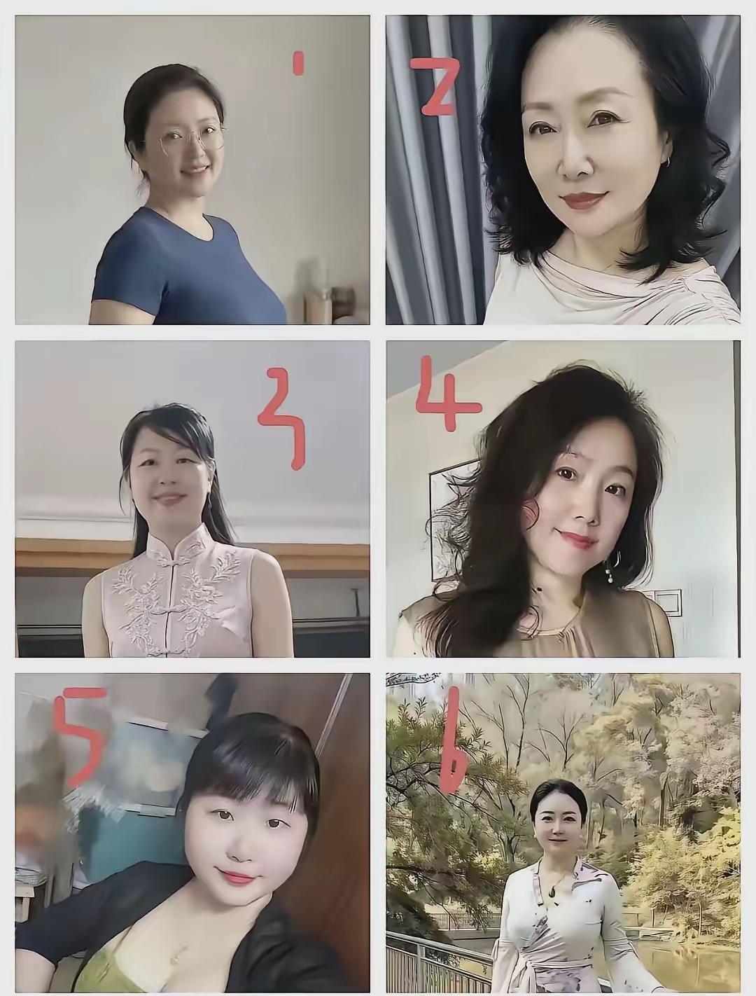 六选一，必须选一个结婚，你对几号心动了？