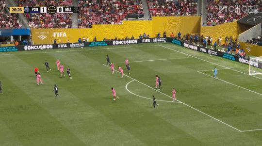 【迈阿密国际止步16强】全场结束！！！巴黎圣日耳曼vs迈阿密国际 4:0！！！没