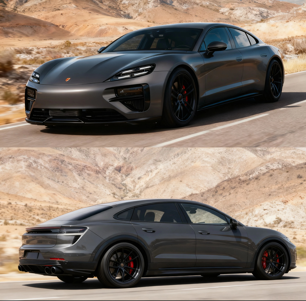 保时捷下一代Panamera假象图，帅