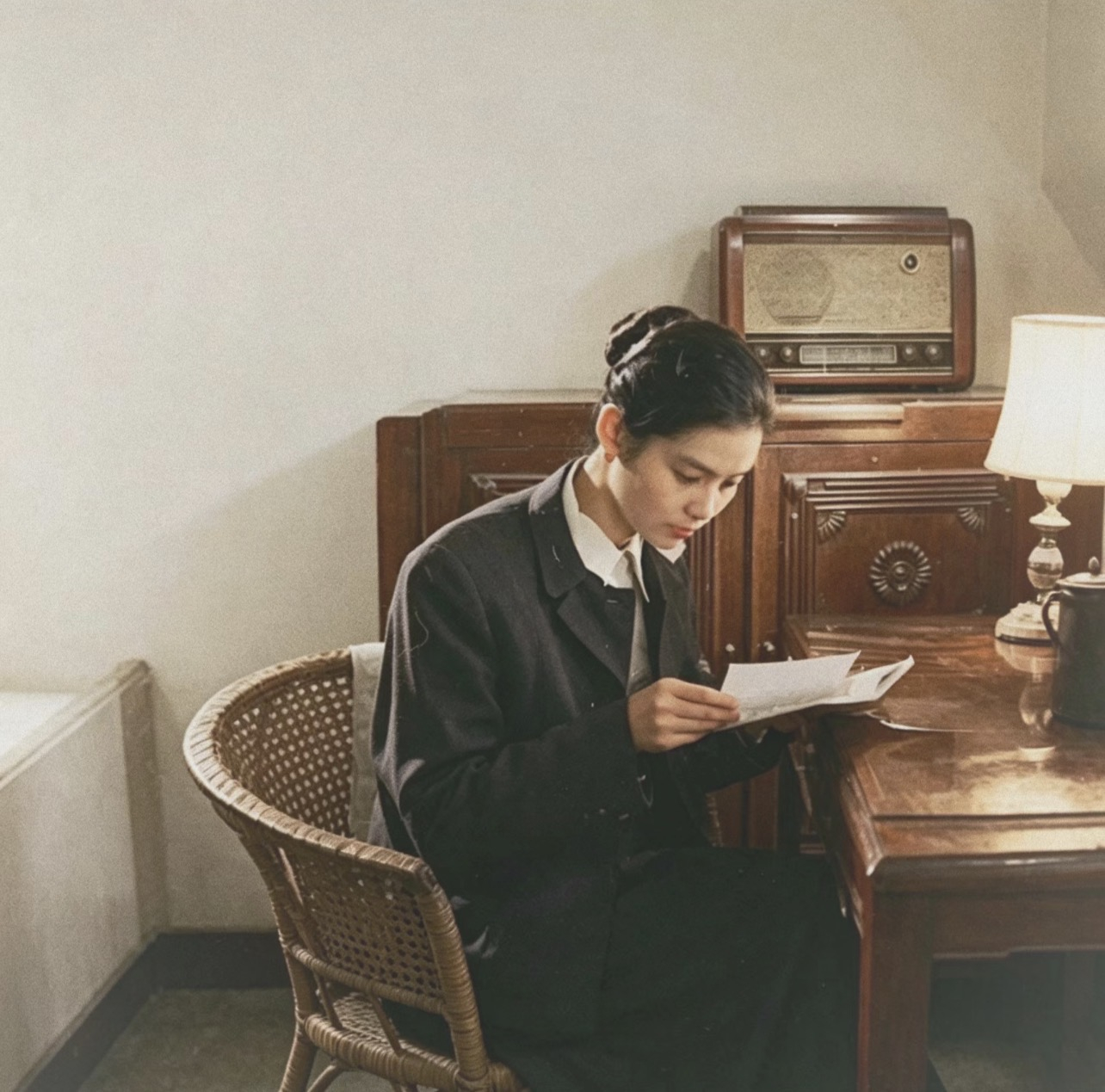 80年代初潘虹拍摄前准备台词 ​​​