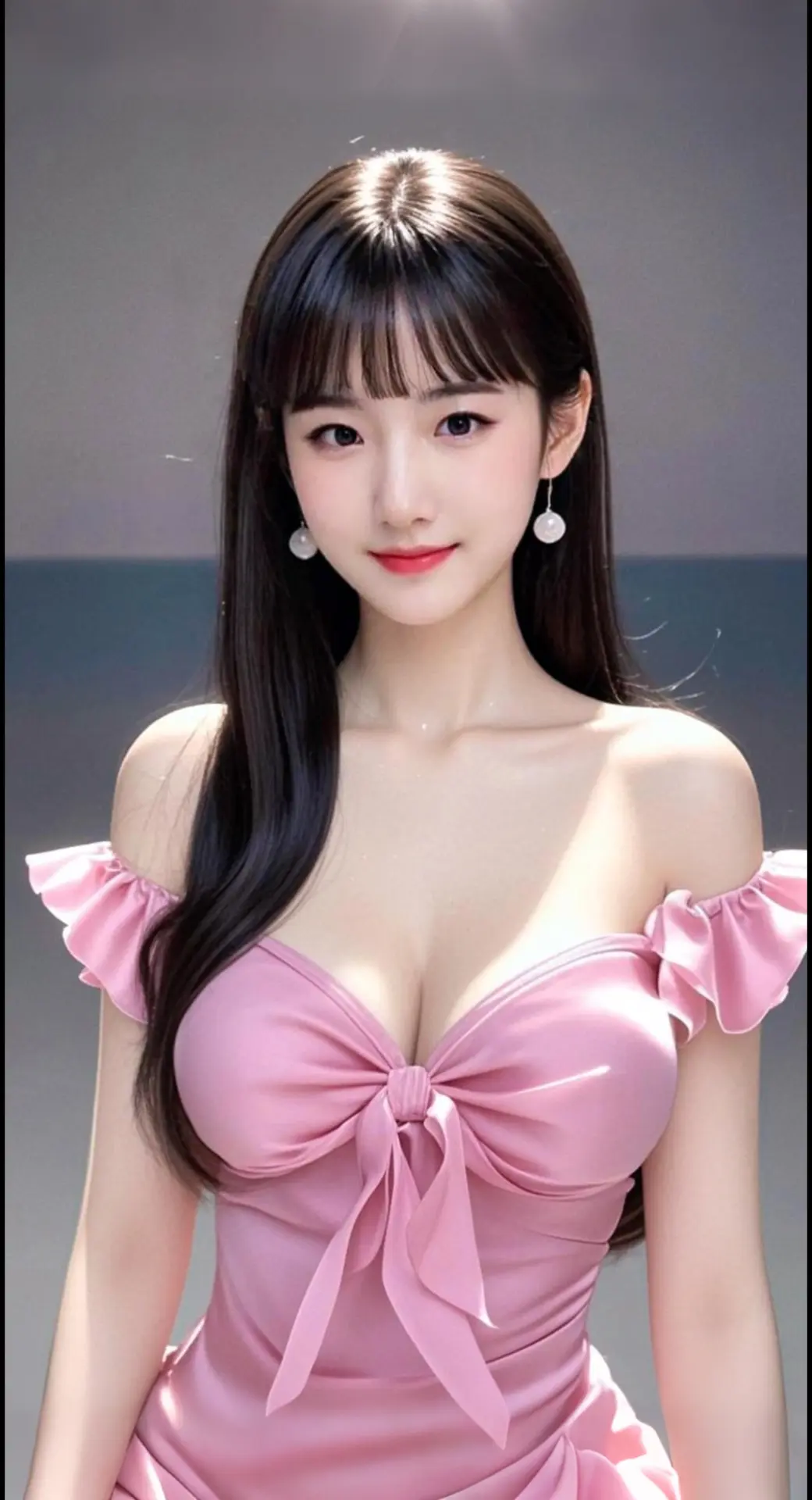 AI扩图 AI粉漾佳人