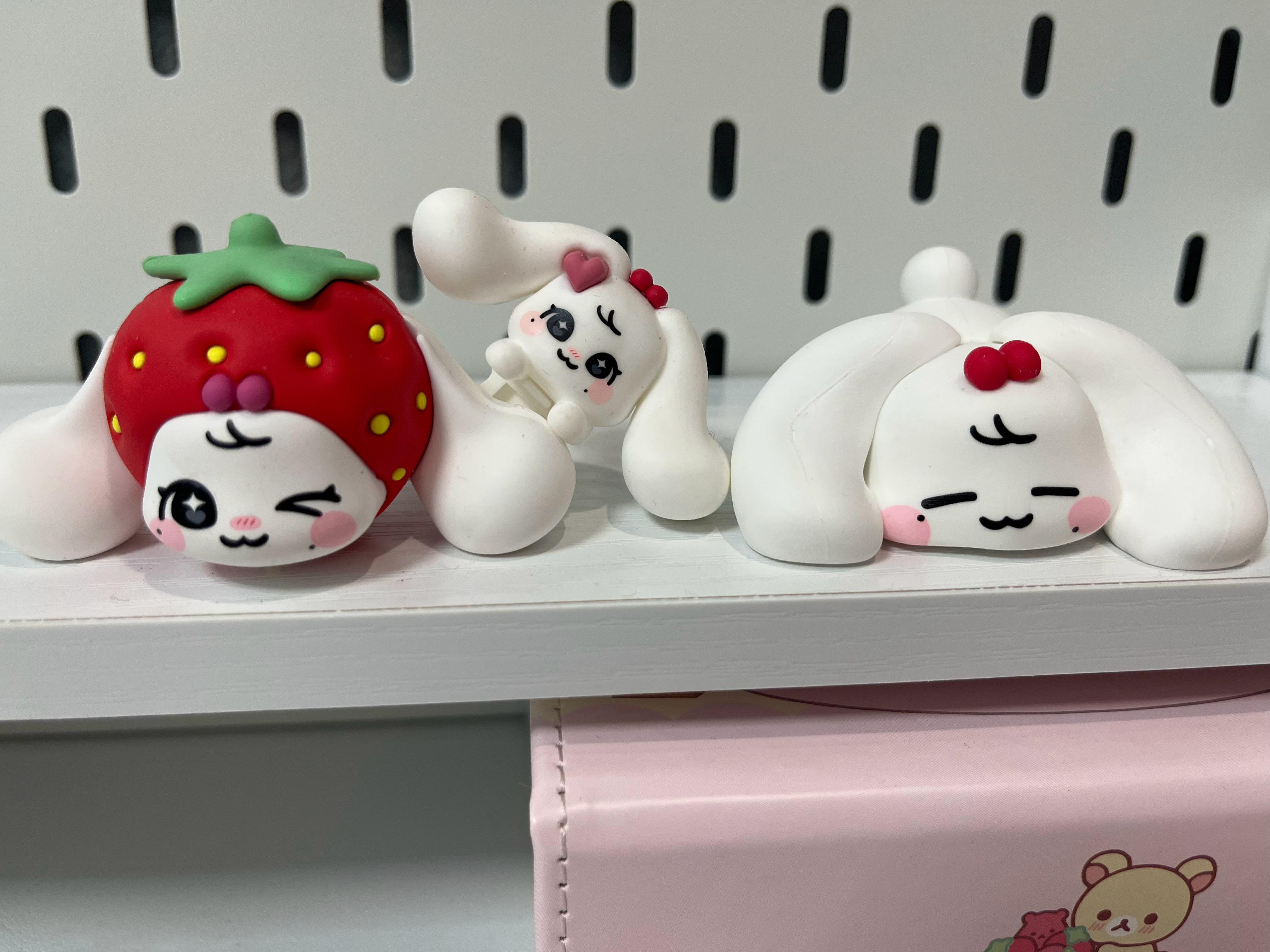 三个趴趴集齐了