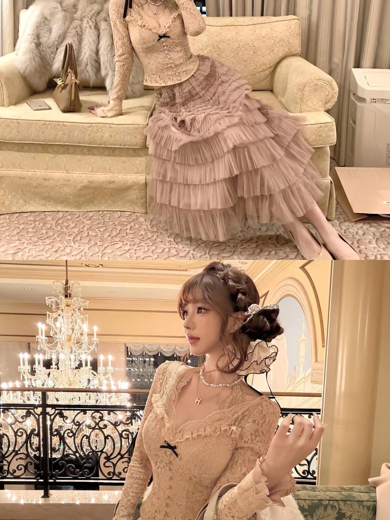 独属于𝓟𝓻𝓲𝓷𝓬𝓮𝓼𝓼的冬日特辑🍁今日穿搭 韩系穿搭 温柔穿搭