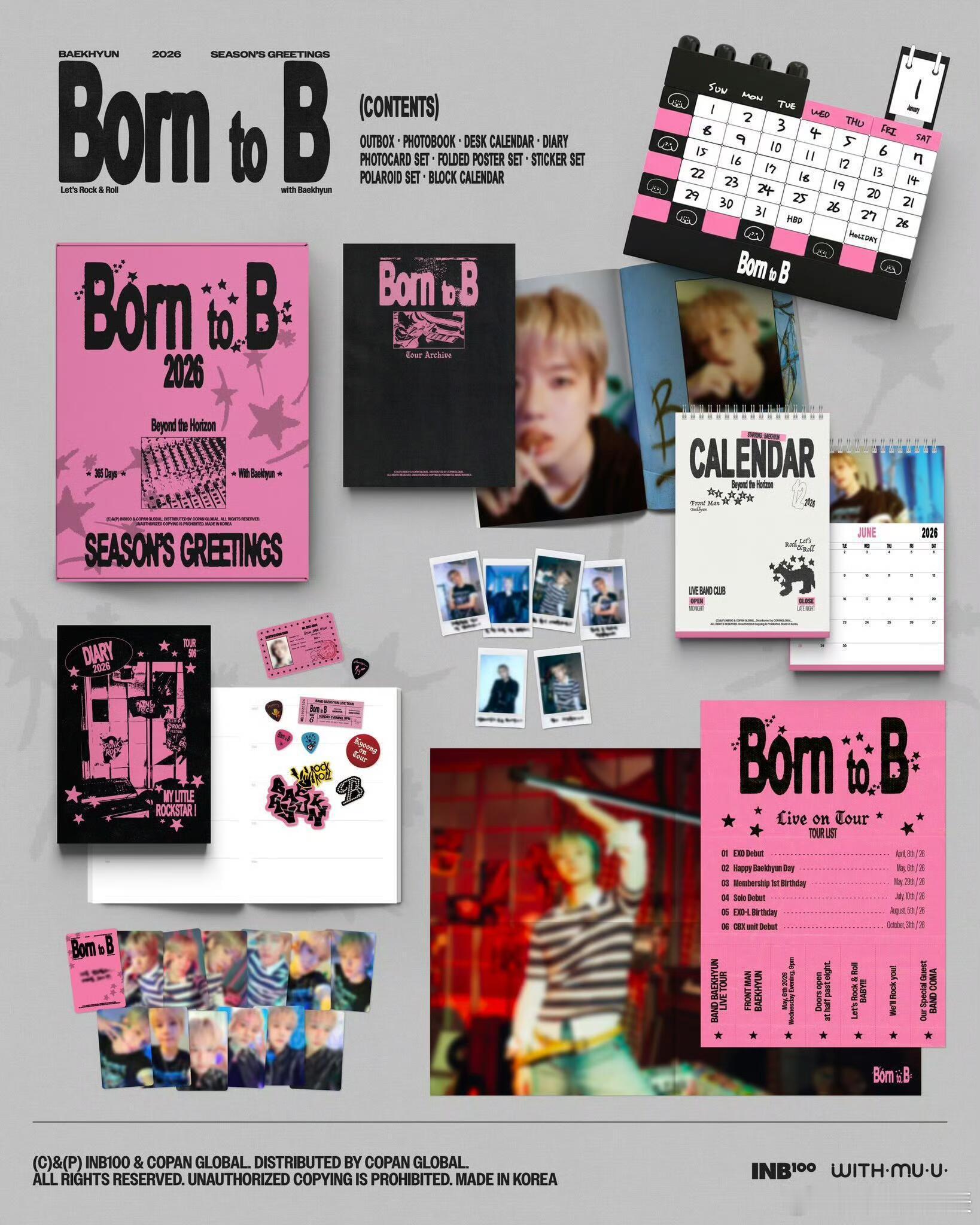 有网友说边伯贤台历故意把EXO写成“EX0”，为了躲版权…其实有没有一种可能，这