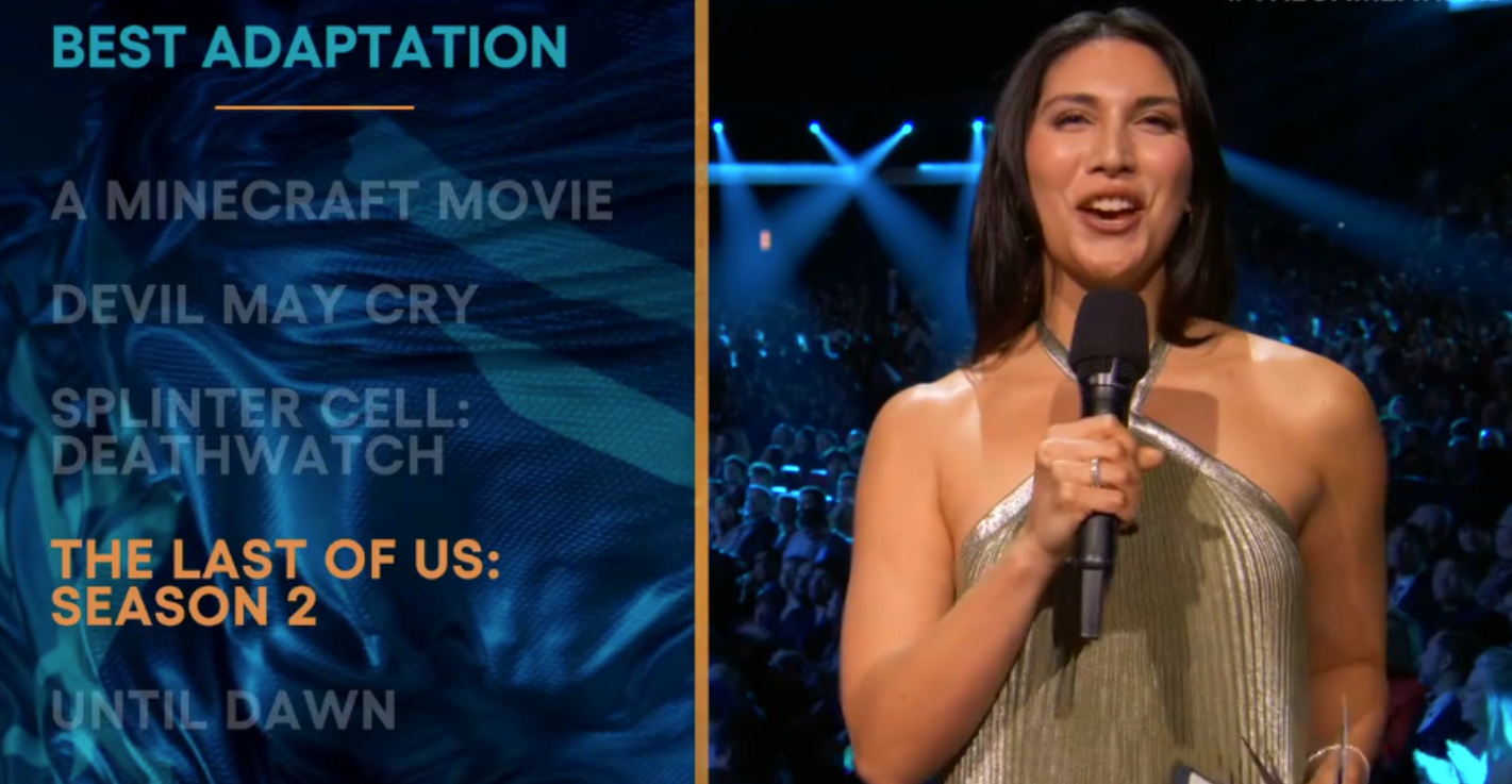 【《最后生还者》第二季获TGA最佳改编奖】在今日的TGA颁奖仪式上，2025年T