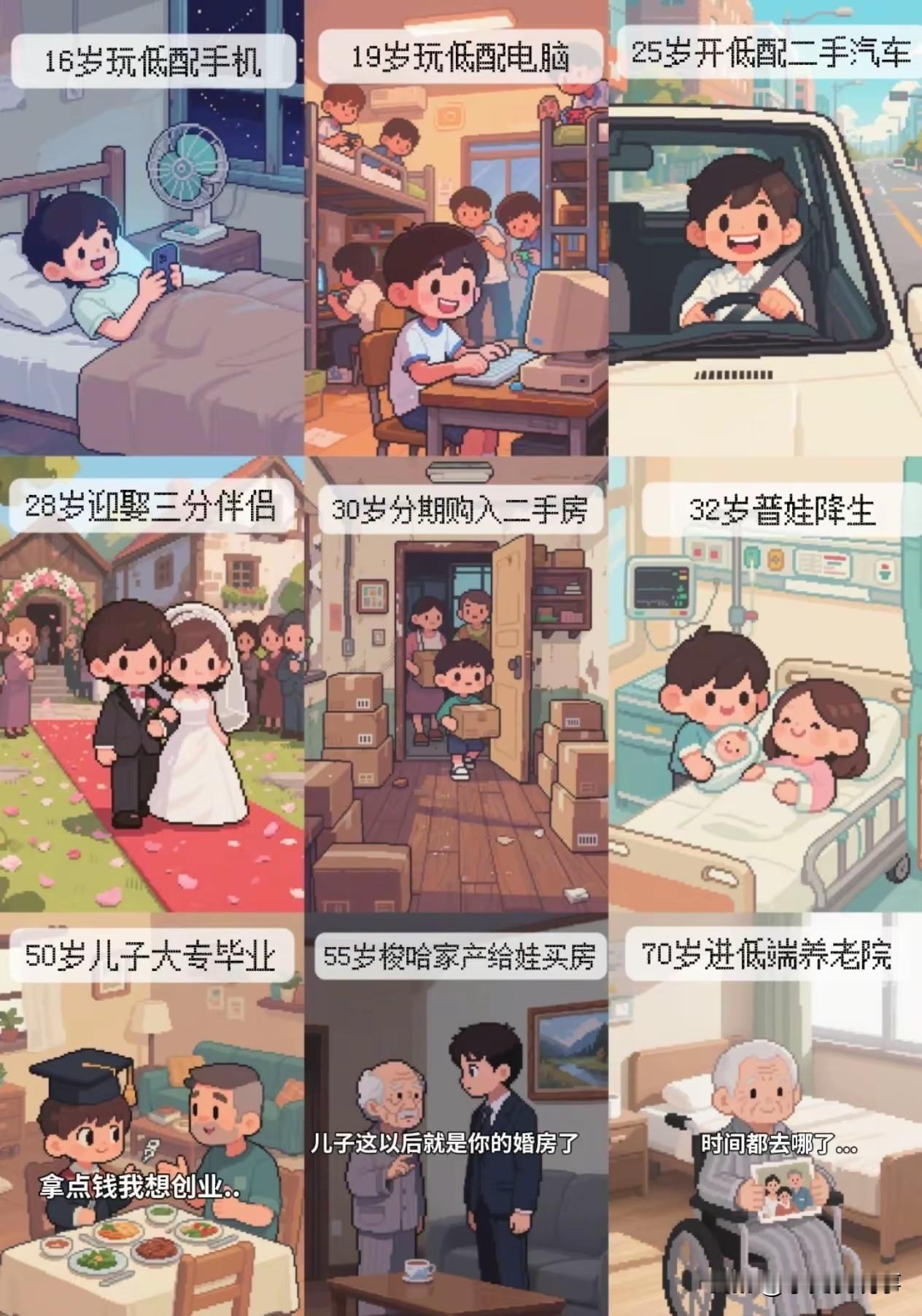 80后的兄弟们，你给我说实话，我们现在的人生是不是正在按照这个剧本走下去呀？