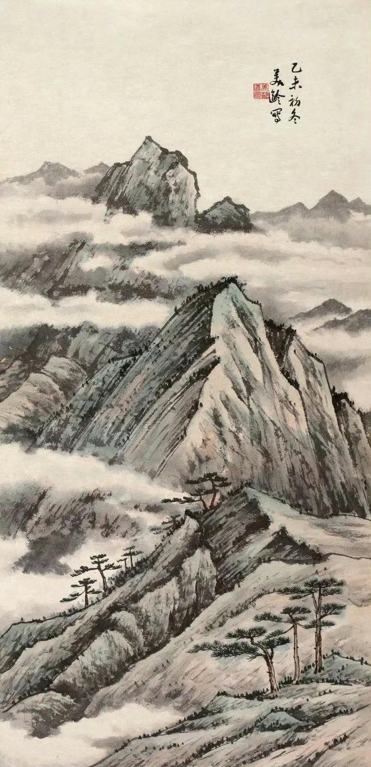 【鲜为人知！民国第一夫人宋美龄的山水丹青与画坛往事】
提起宋美龄，大多人只知岁月