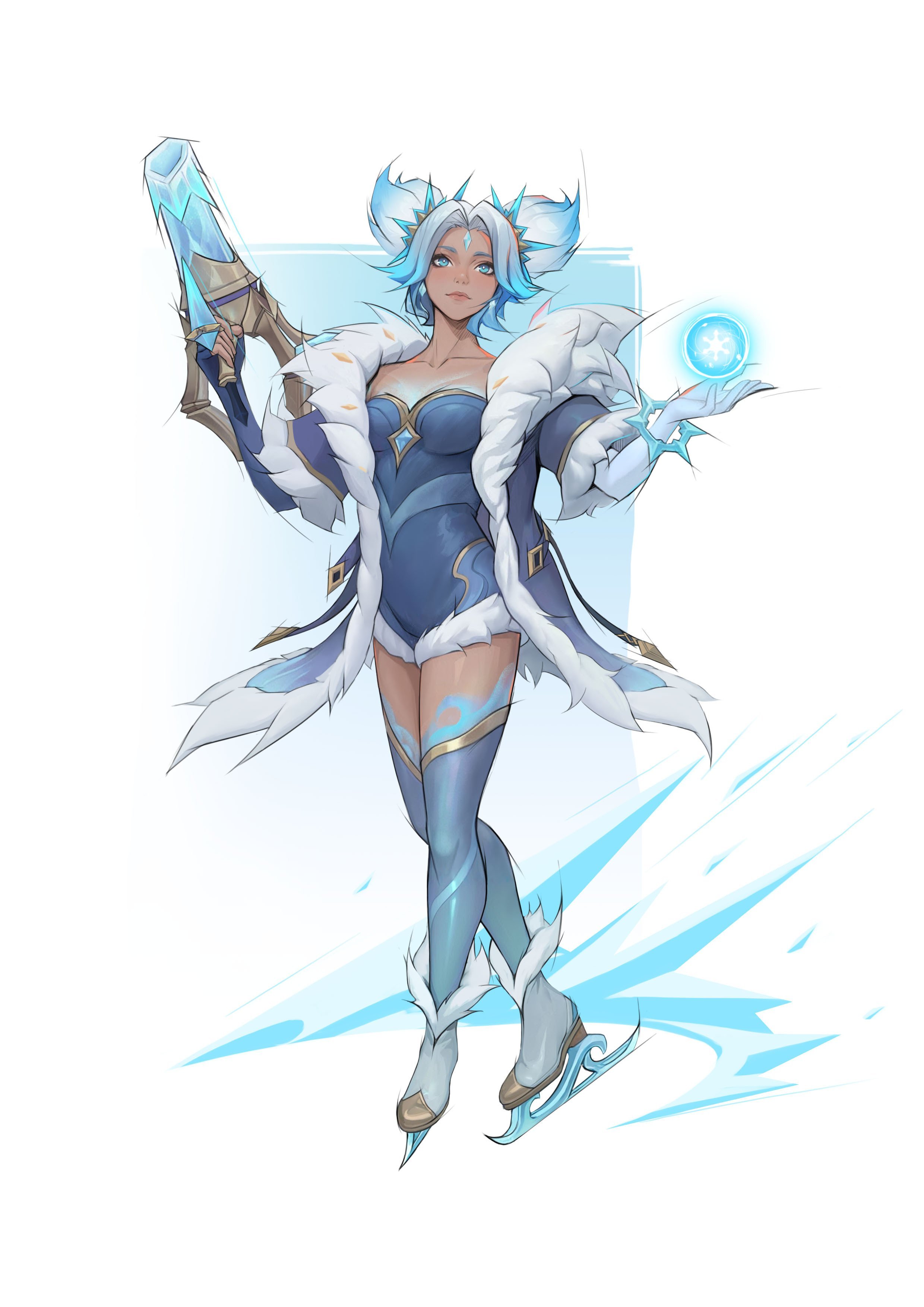 北极星 泽丽皮肤概念设计英雄联盟