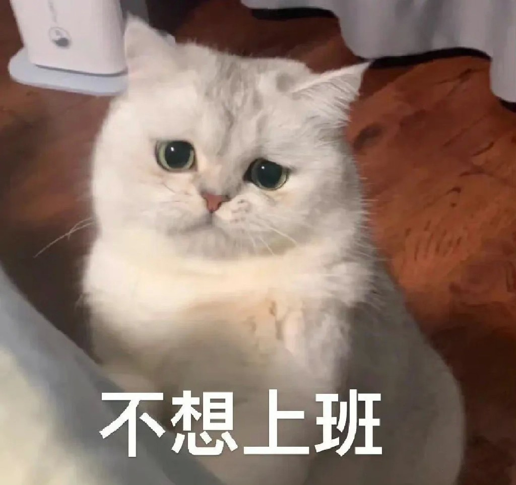 周一周一，奄奄一息😩+一些不想上班表情包，拿图吱吱祝大家早下班 ​​​