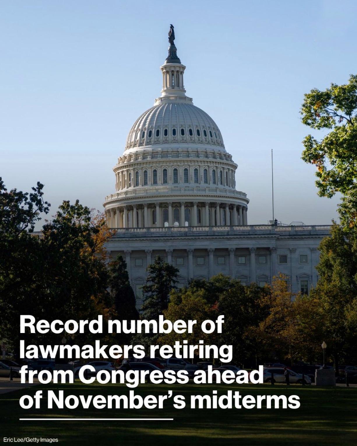 据美国广播公司新闻频道统计的退休公告以及布鲁金斯学会自1930年以来汇编的历史数