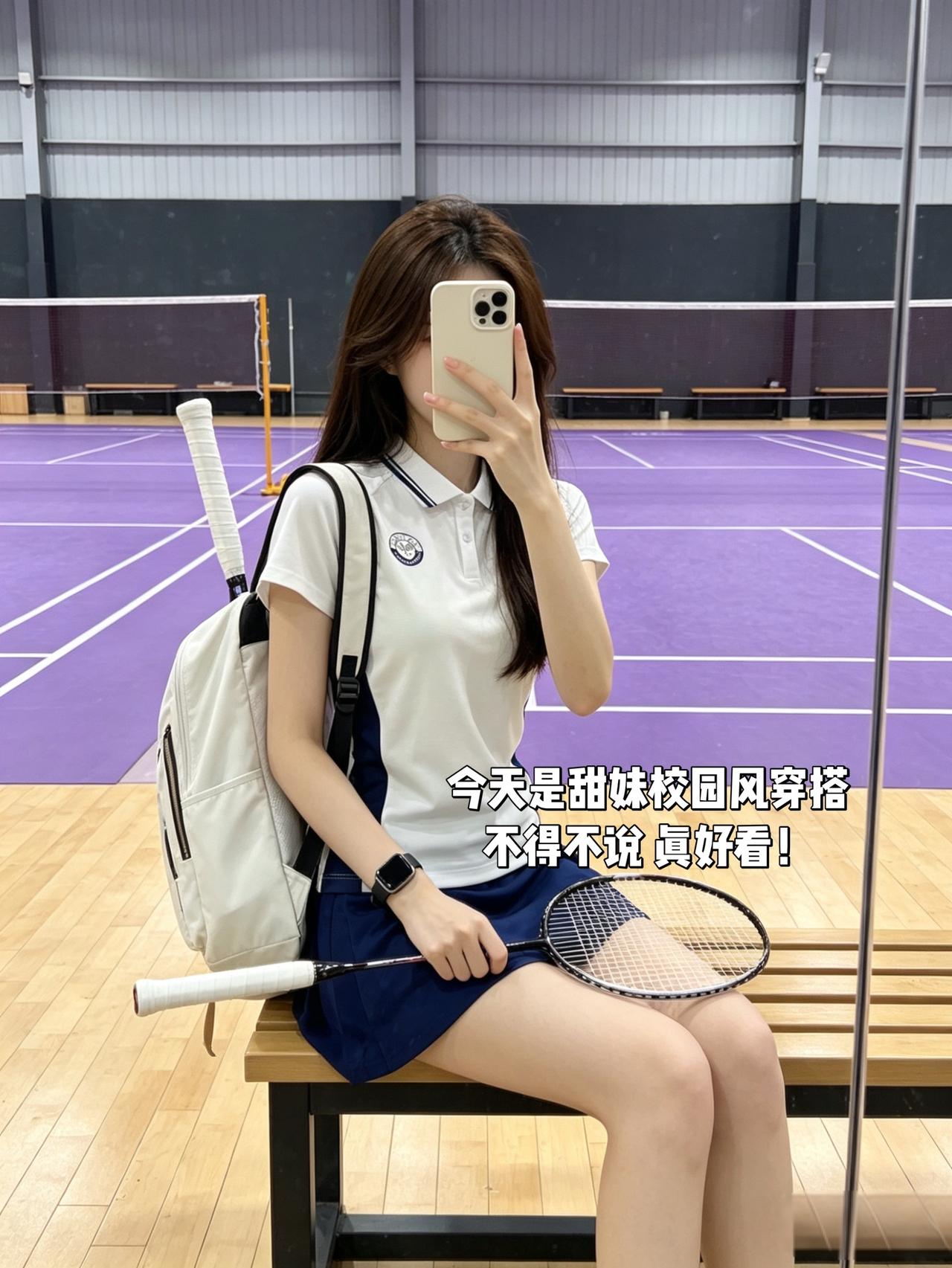 今天是甜妹校园风穿搭
不得不说 真好看！