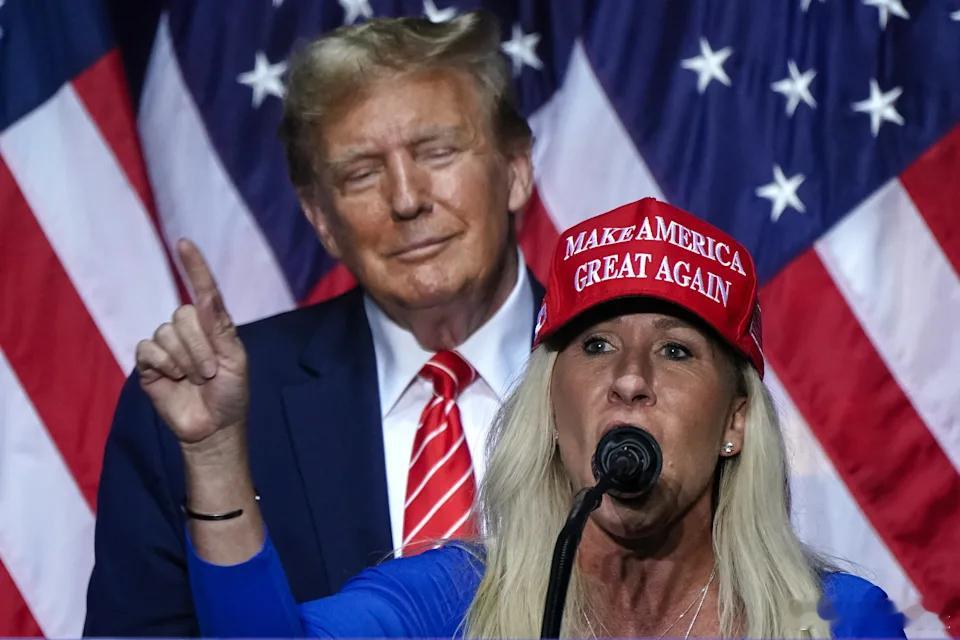 【玛乔丽·泰勒·格林称，是时候彻底摧毁共和党了】[就是那个在疫情期间大笑公众应该