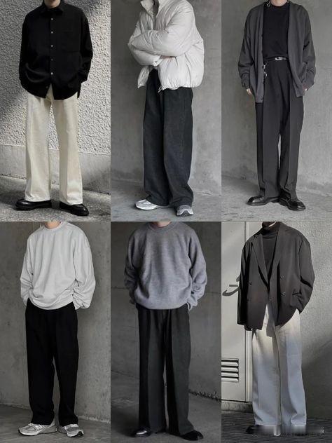 秋冬想穿得极简又高级，试试这几招。核心是简、质、柔。配色选低饱和同色系，款式挑利