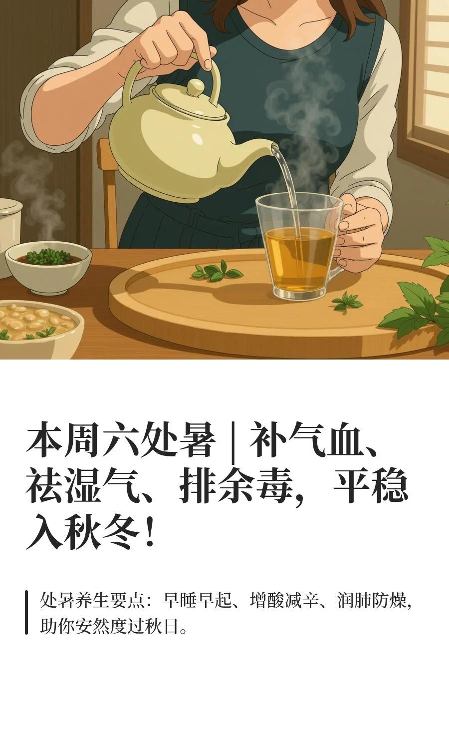 这周六我们会进入今年的第14个节气——处暑