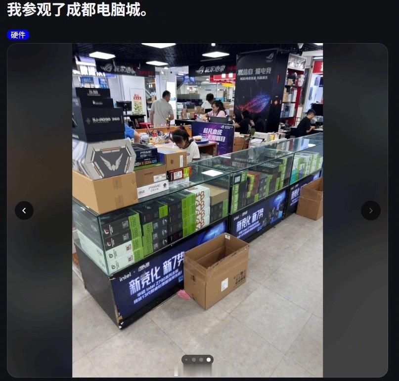 老外逛中国电脑城惊呆！没有标价 5090摆满地 