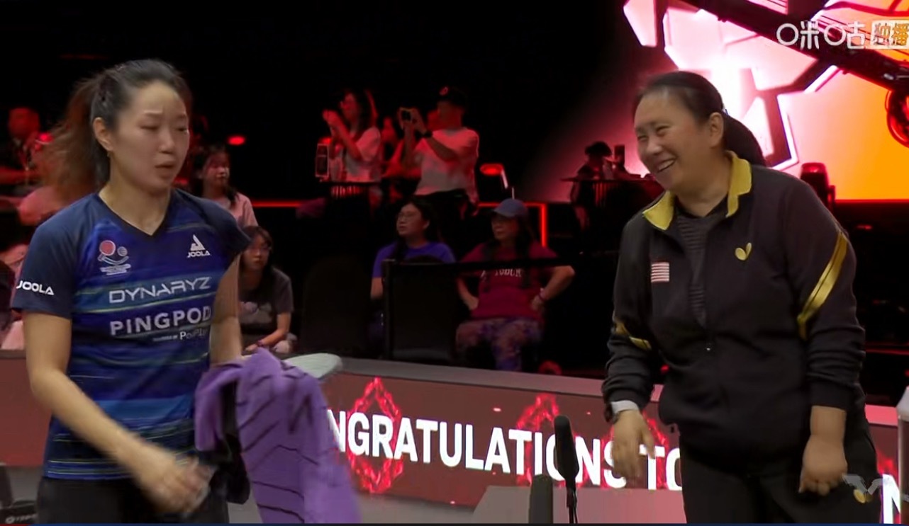 2026新加坡大满贯女子单打32-16石洵瑶3-0张安（11-3 11-8 11