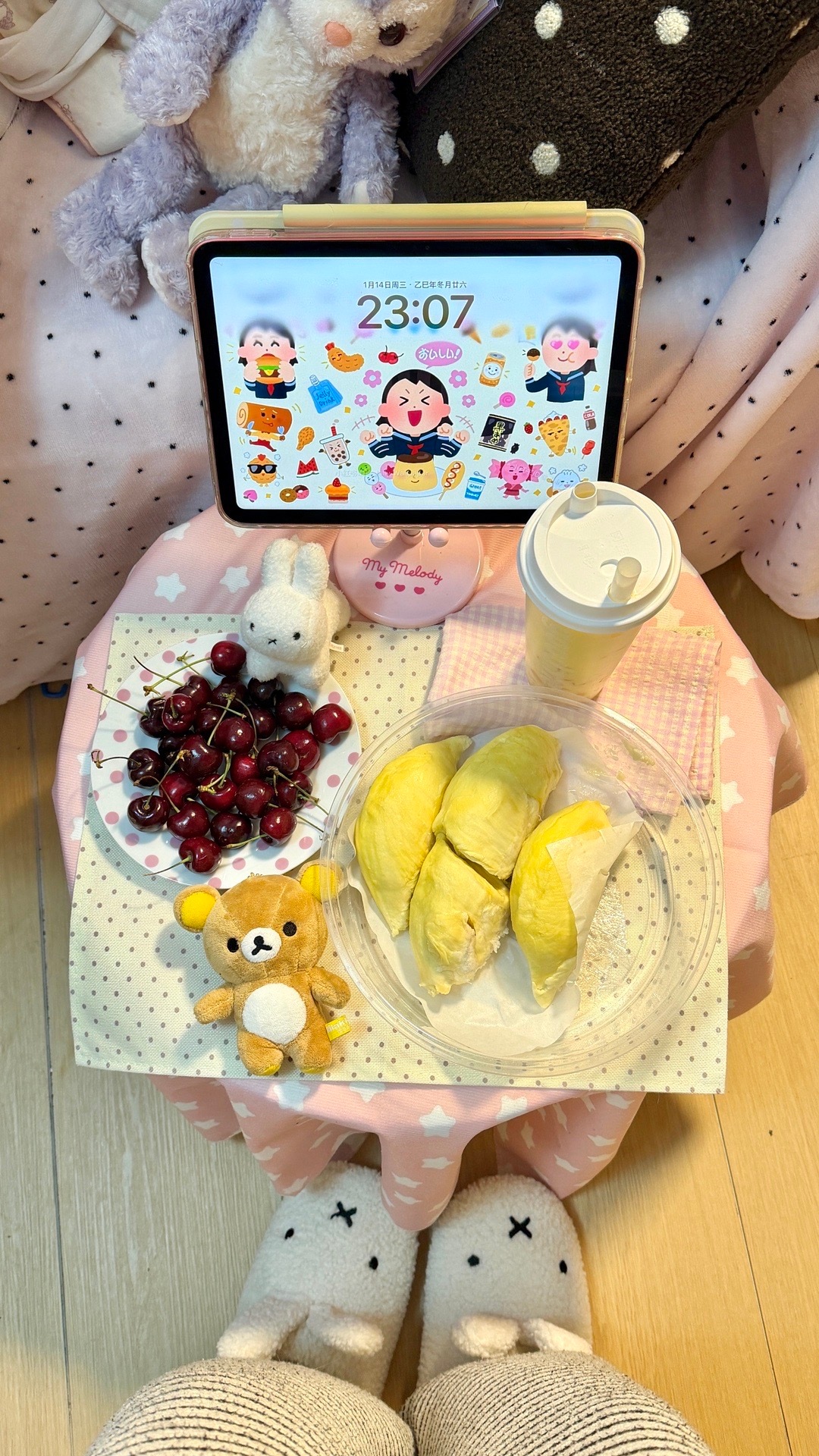 一回家就变懒了 北京照片基本上没动