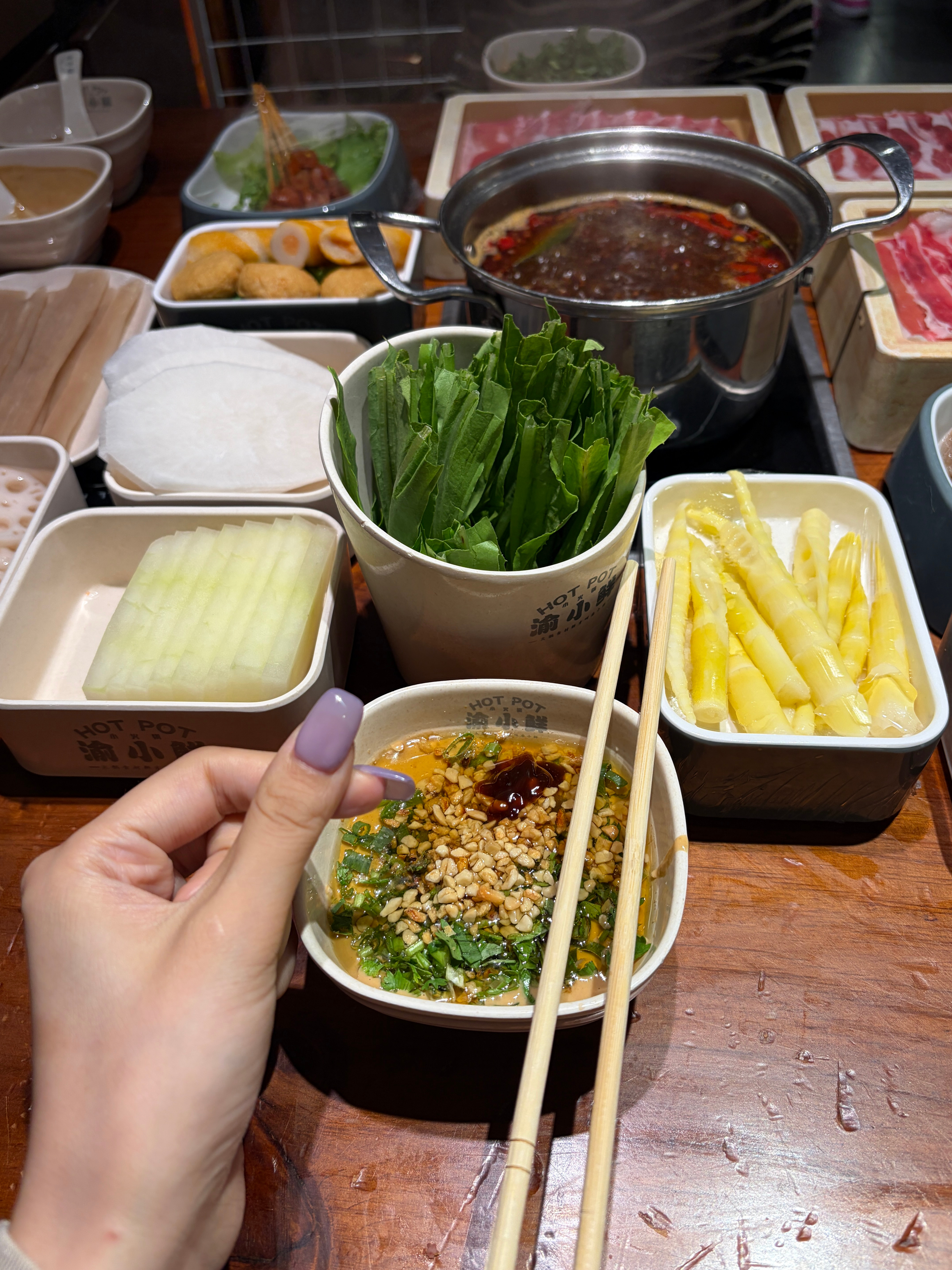 11点下播来吃小火锅🍲小姐姐就这么不亏待自己！🫰🏻 