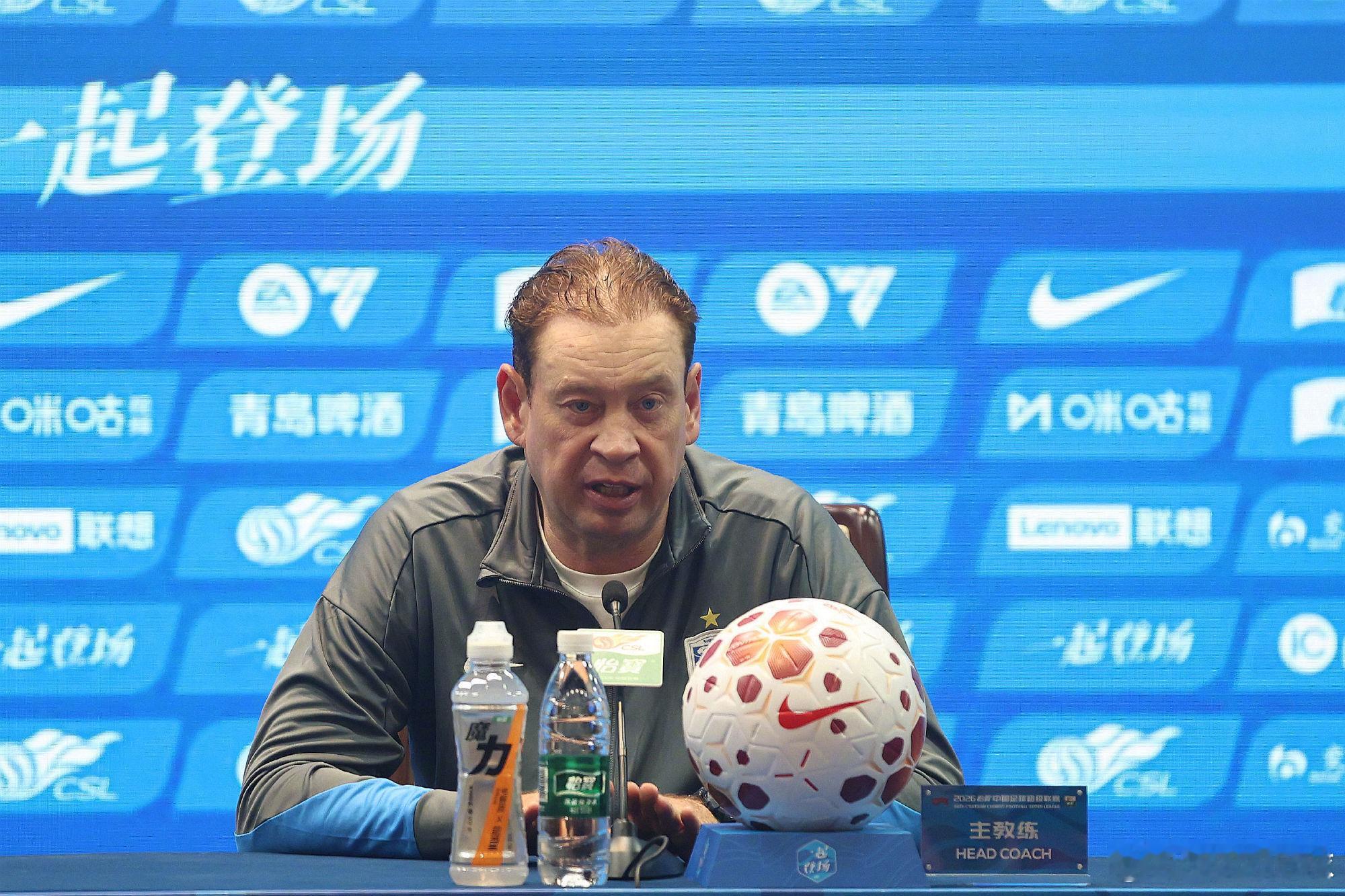 上海申花斯卢茨基：德比战的意义永远与众不同，最近几次的上海德比双方实力势均力敌，