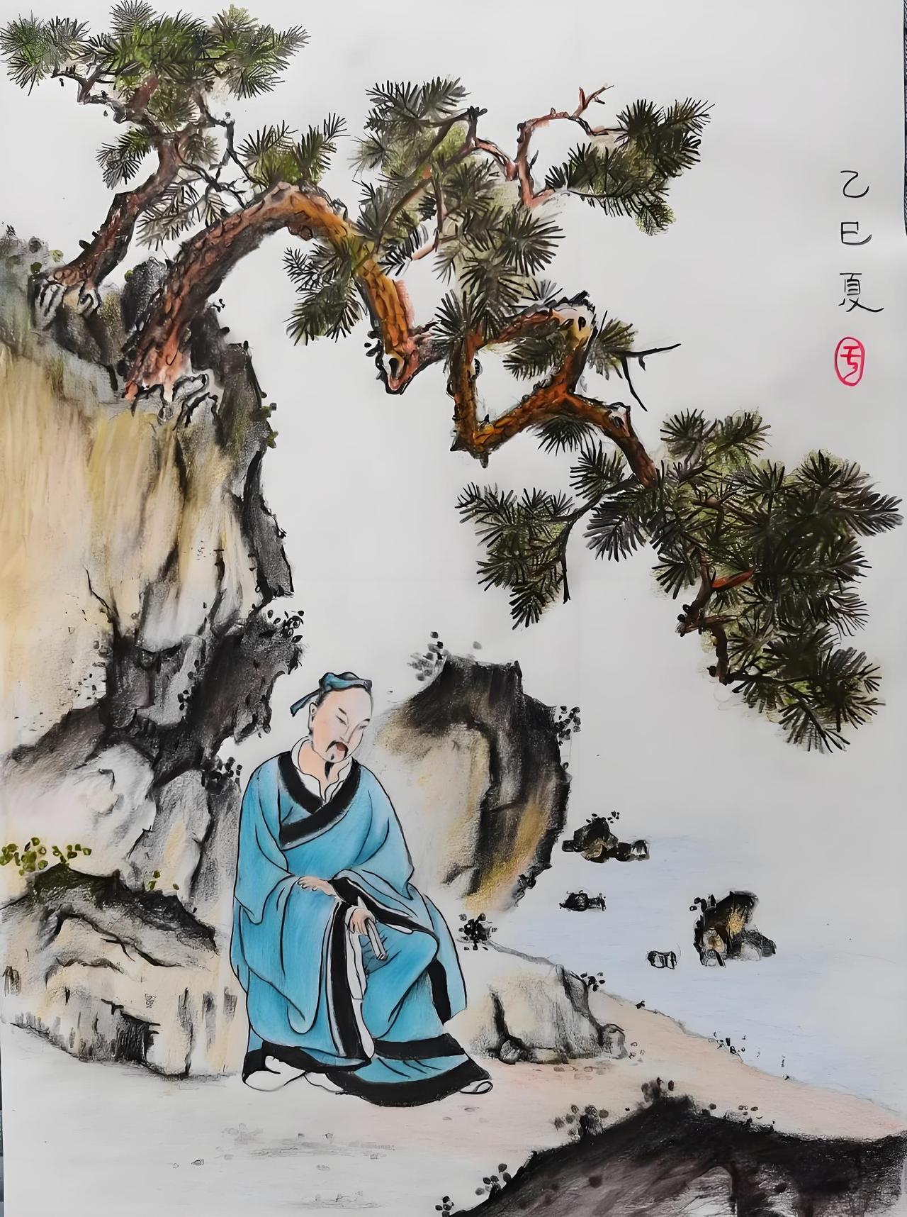 上联：偶坐发呆修秉性
下联：[玫瑰]

网络图片/诚谢侵删