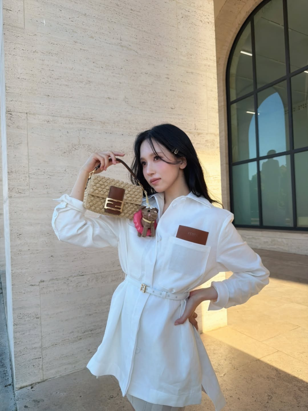 MINA 名井南 x FENDI 