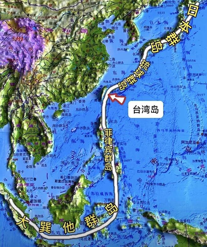 美国人怕是想多了！想要在所谓第一岛链内与中国实现“体面和平”。意思是第一岛链内是