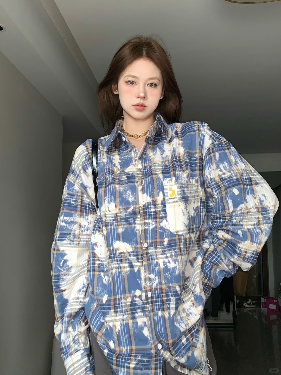 蓝天白云显白真的好绝~