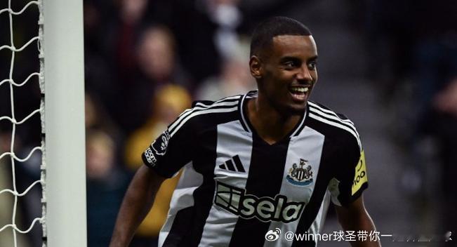 在本轮联赛之中，纽卡斯尔联是3-0战胜了狼队。英超新头牌伊萨克目前是发挥相当出色