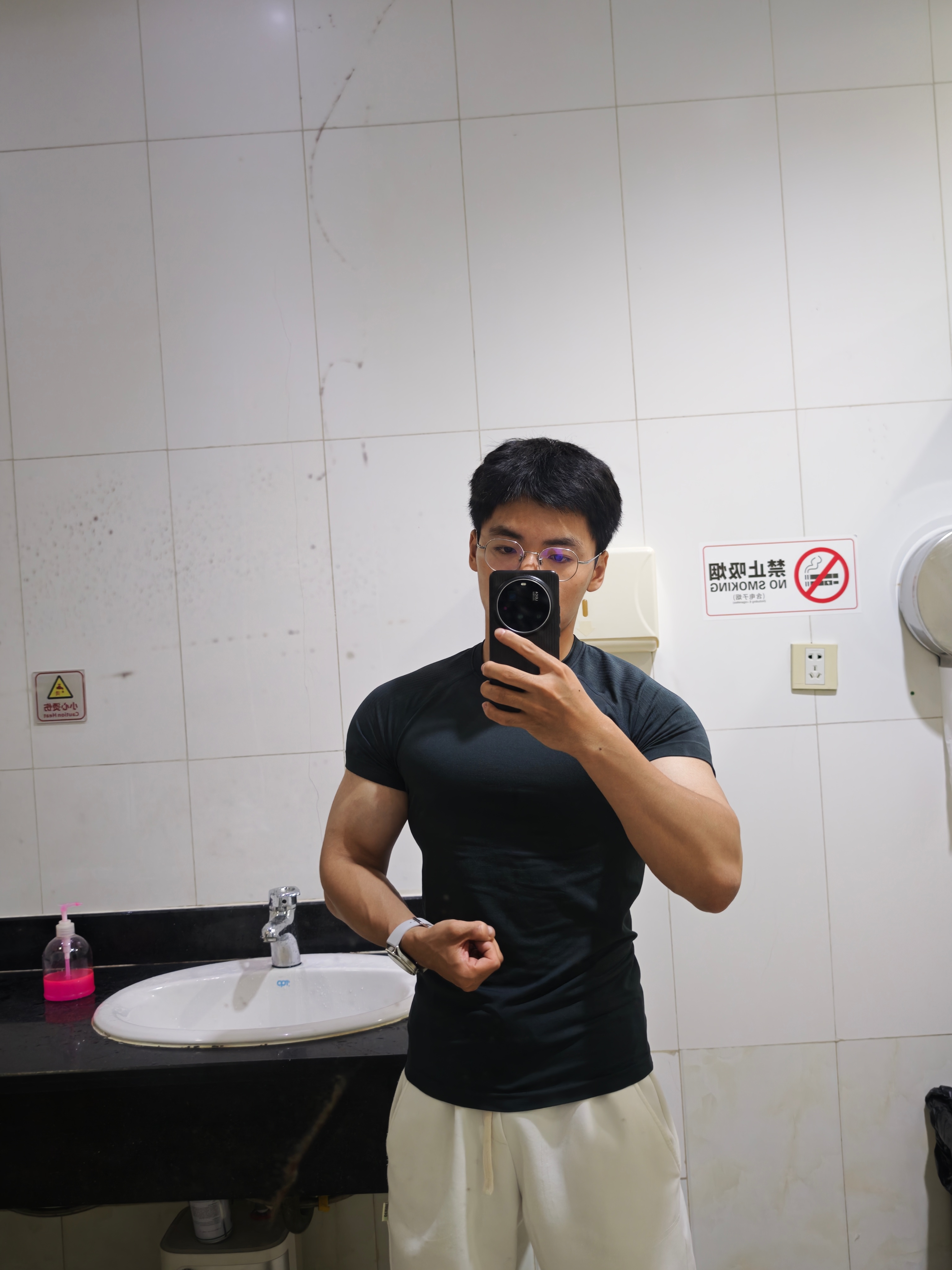 健身前vs后 北京·北京大学邱德拔体育馆