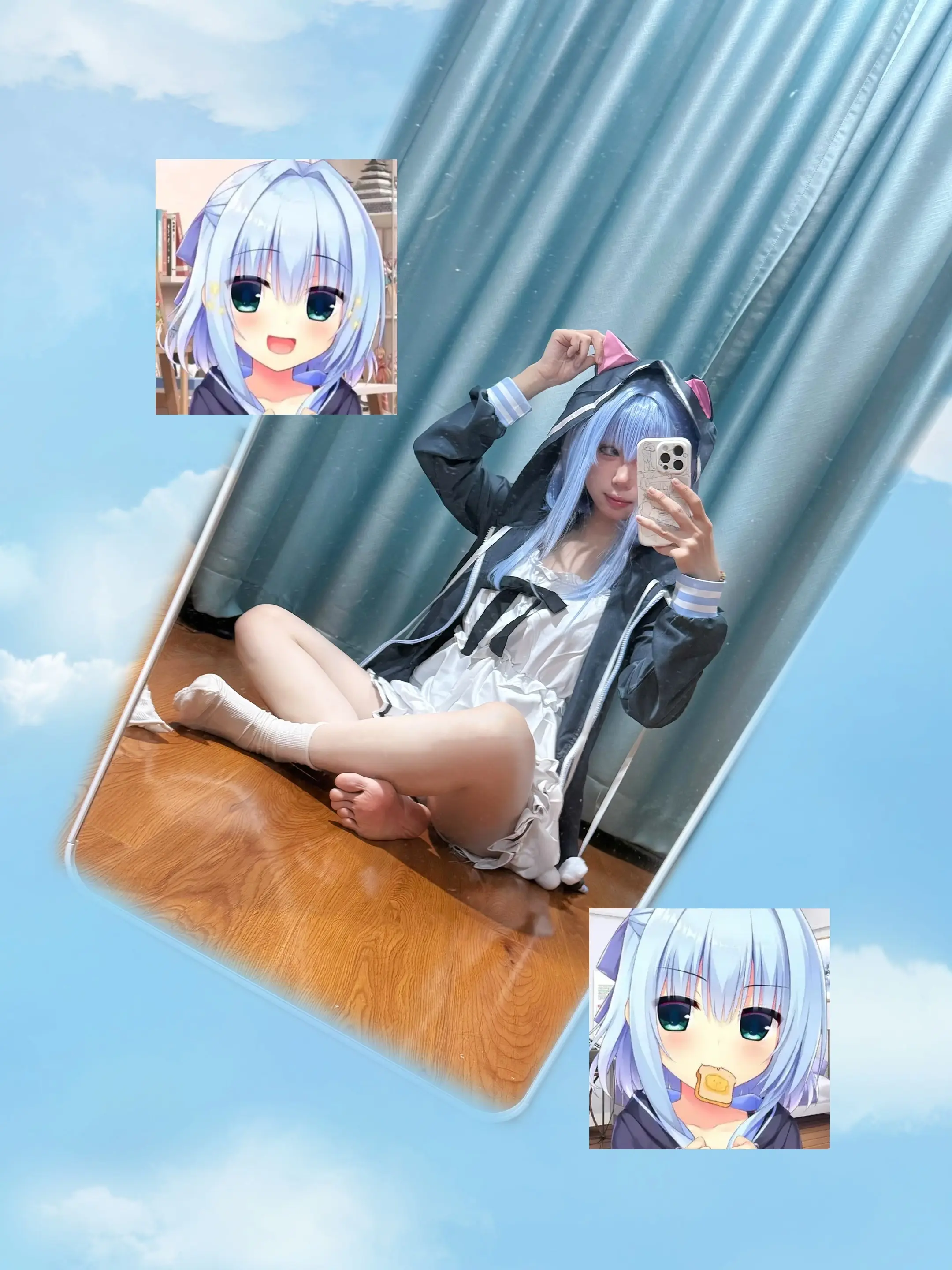 肉包分你一半。