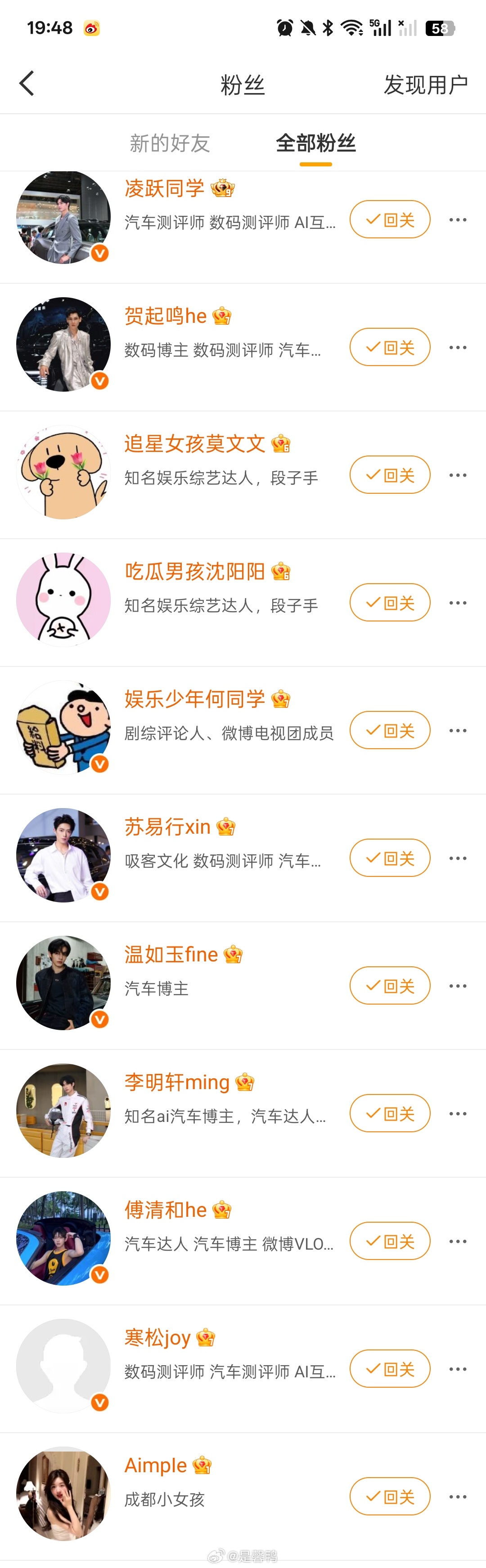 我并不知道你们是谁