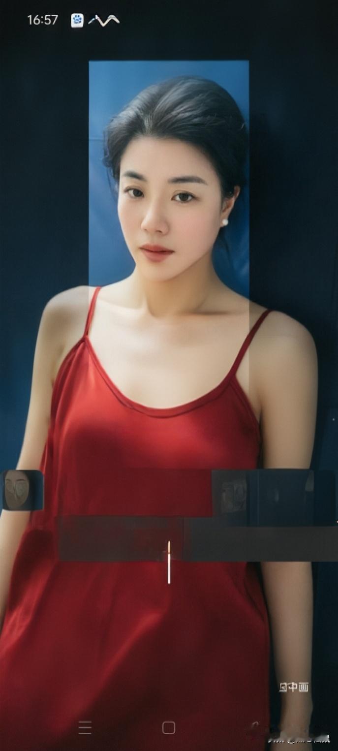 优雅红裙，气质满分，美照分享！🌹📸