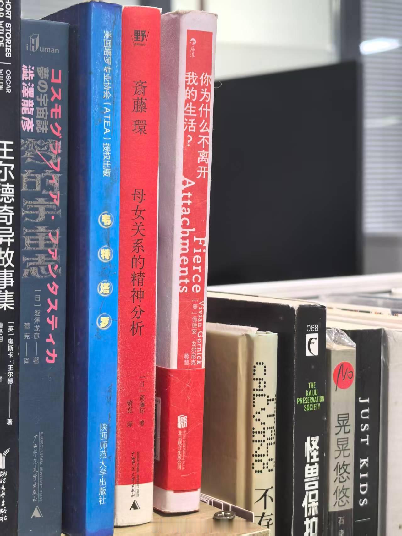 书房 想起年初读的两本书，《你为什么不离开我的生活》——是在哈尔滨雪山书屋买的，