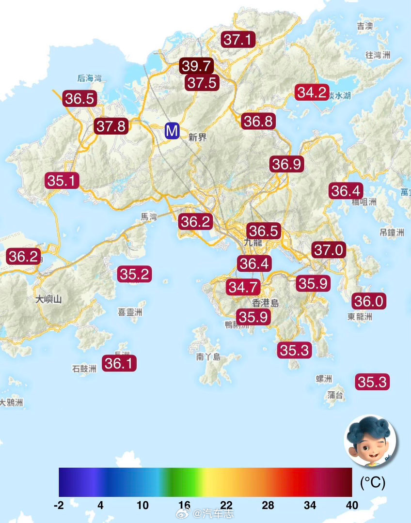 香港1884年以来最热的一日，真成火焰山台风白海豚把广东热成火焰山白海豚最大可能