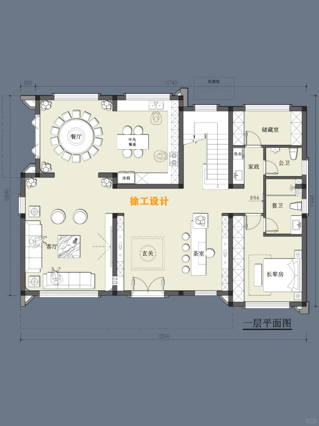 这个布局适合你吗？别墅自建房平面图