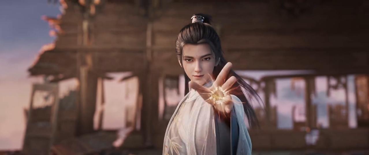 搞定小绿蛇的金剑，剑名为‘金秋’，原是中土神洲一位剑仙的本命飞剑，此人是个“棋痴