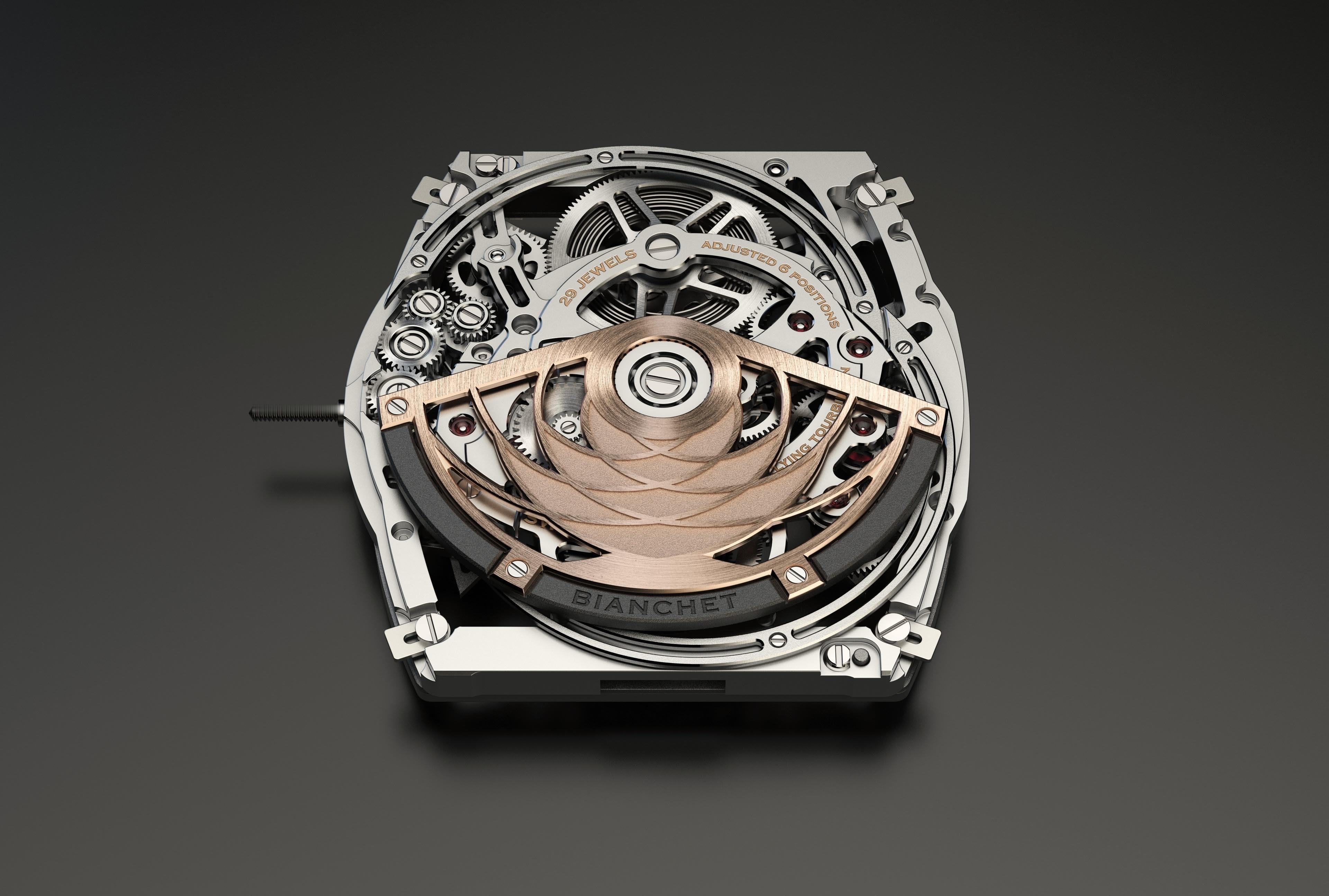 玛莎拉蒂携手Bianchet推出UltraFino Maserati飞行陀飞轮腕