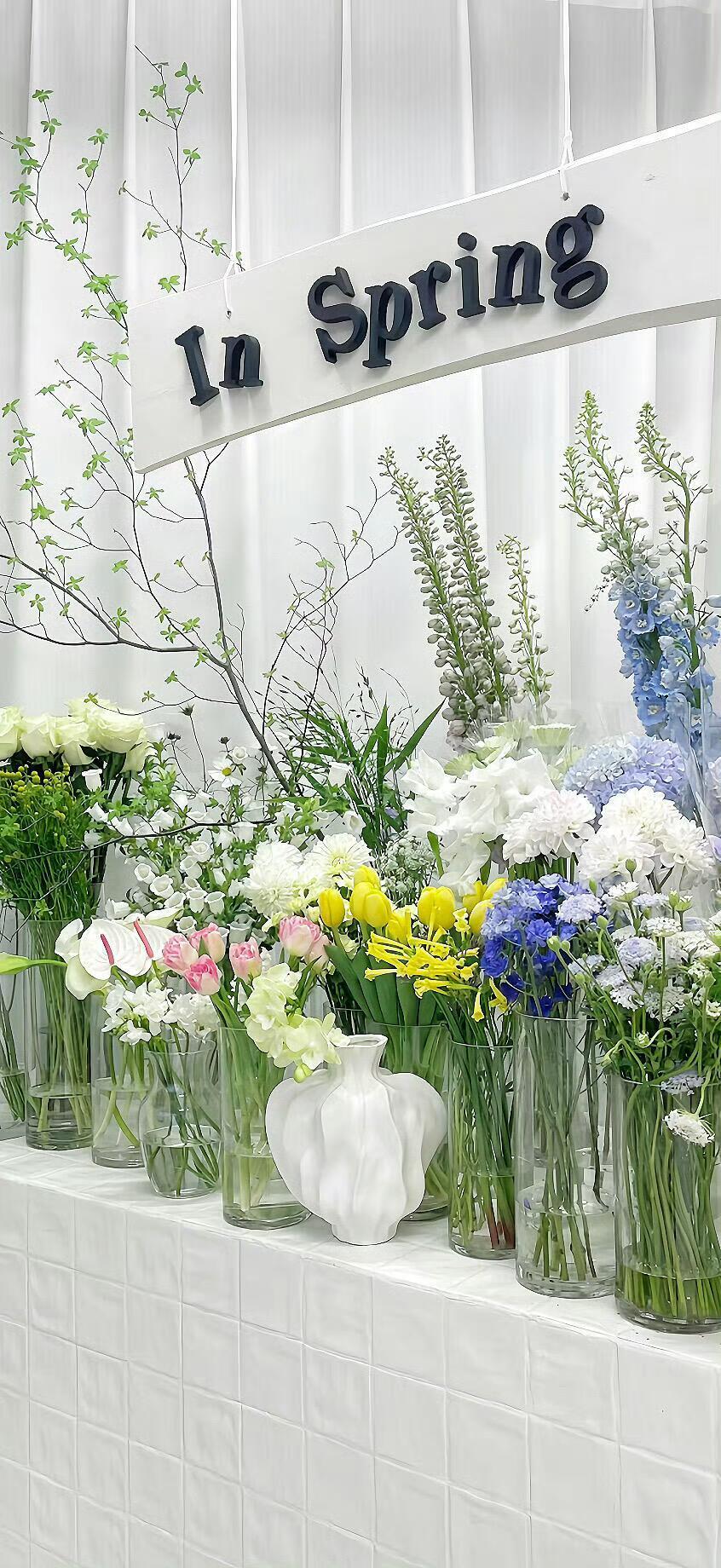 ins风背景图☺️小清晰背景图 ｜花艺灵感 ｜婚礼背景花艺 ｜花艺装置 ｜自然系