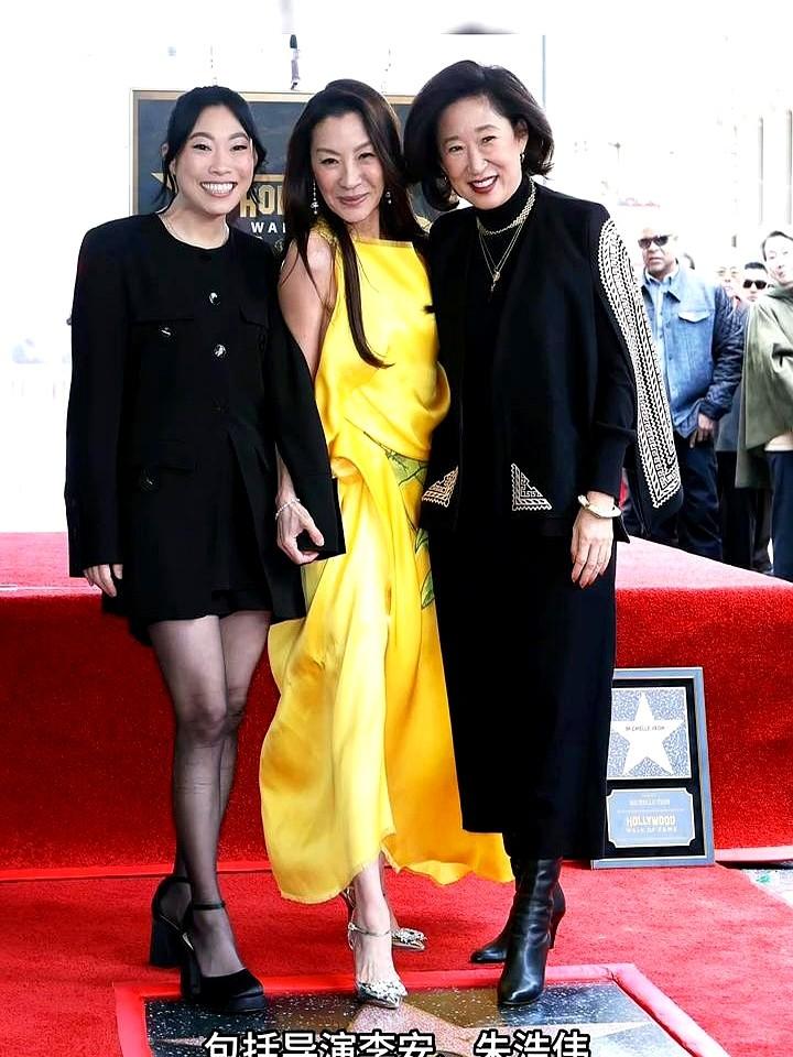 “她不只是个动作演员。”

李安当年为杨紫琼辩护的这句话，如今终于被整个好莱坞听