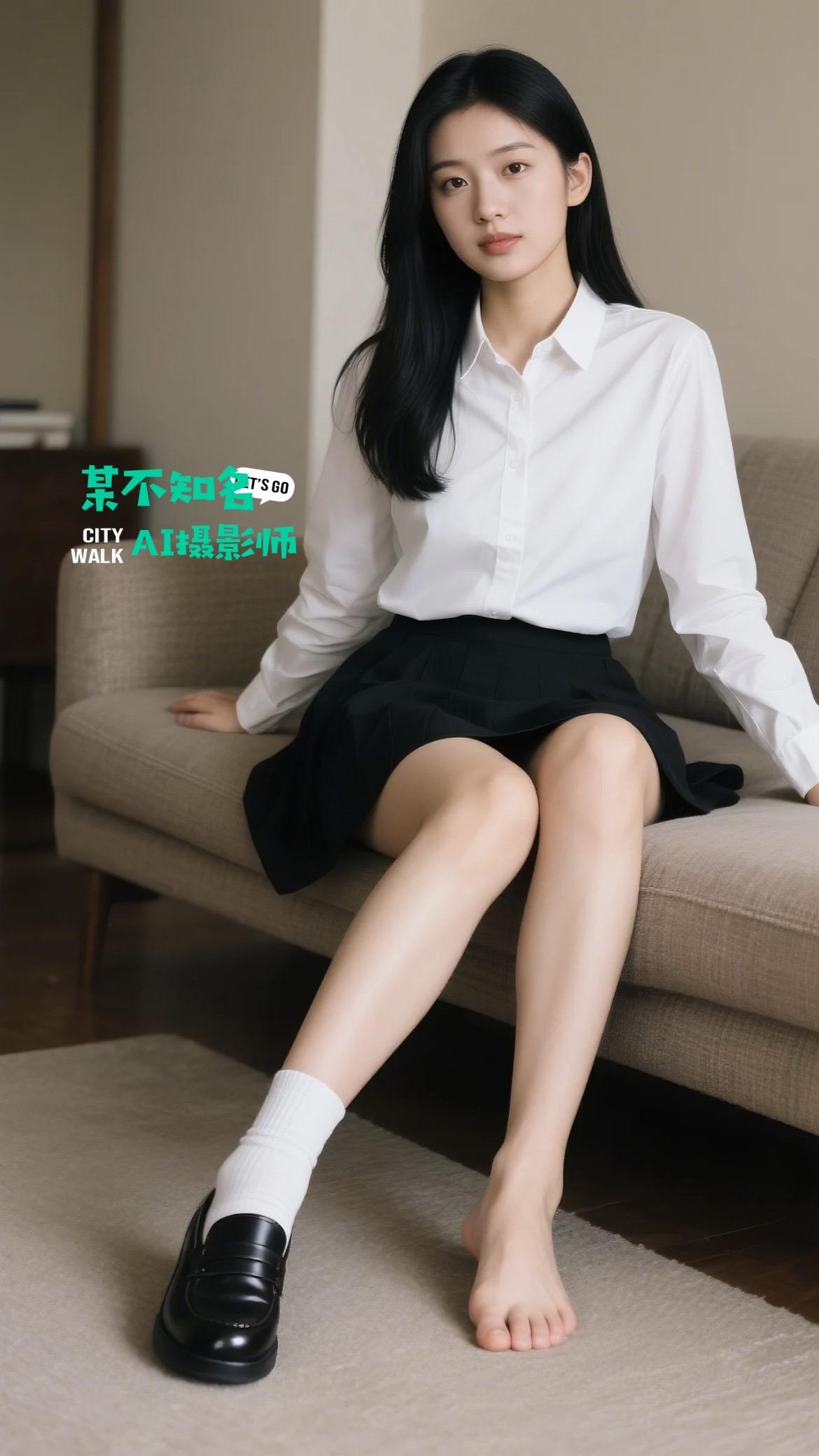 A I摄影美女写真。