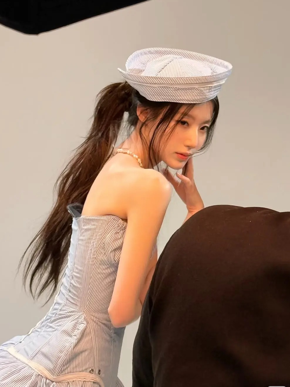 叶舒华现在感觉好瘦好美 和她气质尤其搭 