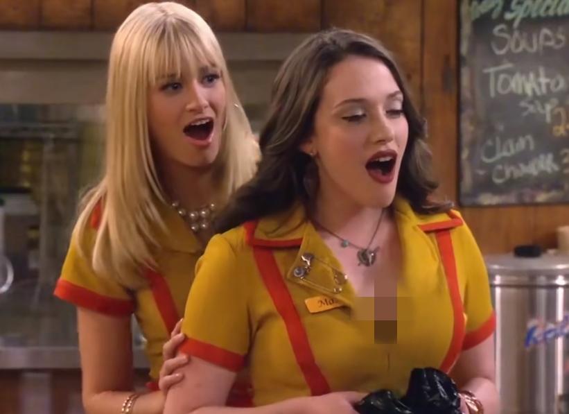 看完牢a的言论，如今再看美剧《破产姐妹》里面的一些情节，感觉顺畅多了！

女主角