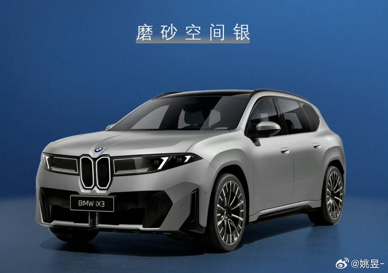 国产宝马iX3加长版官图发布你们觉得哪个颜色好看？