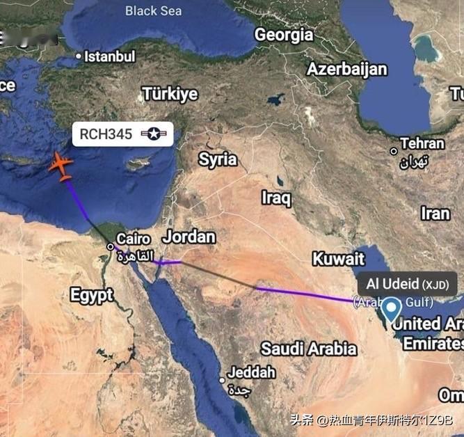 🚨 2架美国C-17运输机从乌代德空军基地起飞
两架美国空军 C-17“环球霸